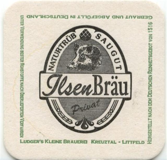 kreuztal si-nw ilsen 1a (quad185-naturtrüb saugut-schwarzgrün)